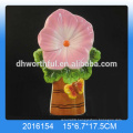 Wholesale ceramic aroma humidifier,ceramic air freshener humidifier in flower shape